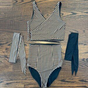 Baiia Swim Valencia Convertible Bikini in US6